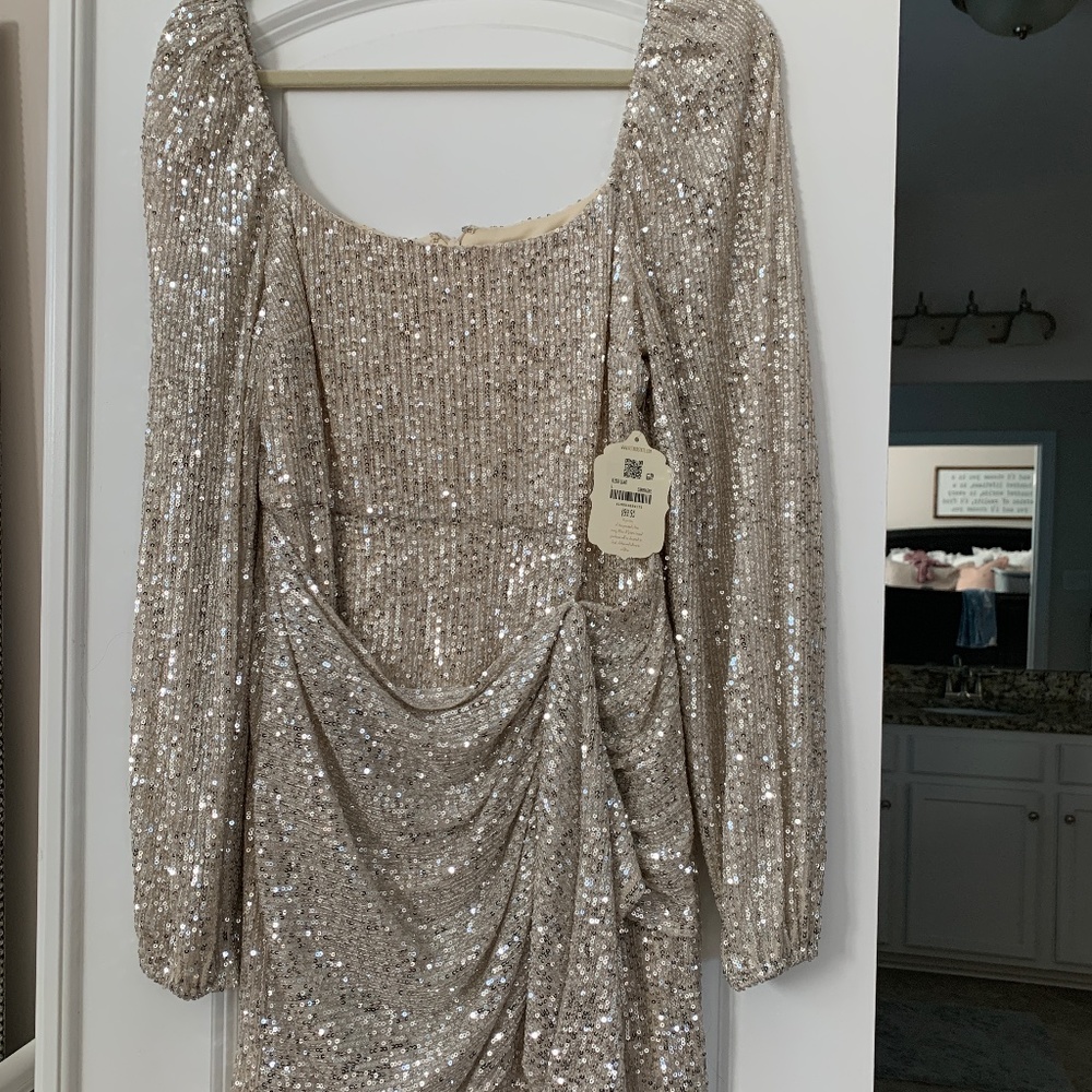 NWT Altar’d State Sequined Dress